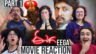 EEGA MOVIE REACTION  Part 1  SS Rajamouli  MaJeliv Indian Reactions  Why cheer for a fly [upl. by Christie]