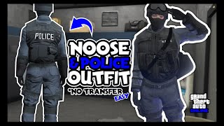 EASIEST WAY TO GET NOOSEPOLICE OUTFIT GTA ONLINE 2024 NO TRANSFER EASY [upl. by Leticia640]