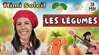 Les légumes les fruits  chansons  Mimi Soleil Marie et Lulu  Vidéos éducatives pour petits [upl. by Sello421]