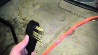 Wiring up my generator from a 120v to a 240v plug to power my house [upl. by Nirej]