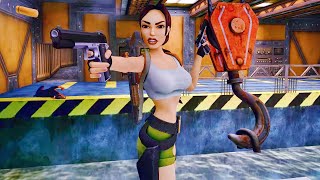 Tomb Raider 2 Remastered MODS 36 SNAKE EATER Diving Area white tanktop Lara Croft [upl. by Allertse]