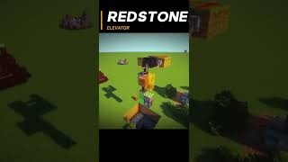 Minecraft easy redstone elevator   Minecraft [upl. by Crystie856]