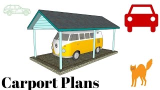 Free Carport Plans [upl. by Megen879]