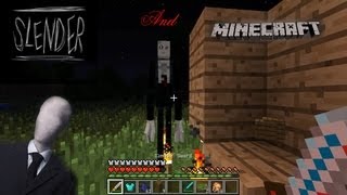 Обзор Мода Minecraft Слендер  Slenderman v 21 7 [upl. by Kleinstein]