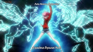 Shoko Usa El Equuleus Ryusei ken Por Primera Vez He Imita A Seiya [upl. by Seymour770]