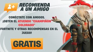 SKIN PICO Y ENVOLTORIO GRATIS  RECOMIENDA A UN AMIGO 30  FECHA LÍMITE  FORTNITE [upl. by Keisling]