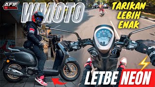 TEST RIDE WMOTO LETBE NEON 125🔥 BENERAN MOTOR INI POWERNYA MANTAB‼️ HARGA MURAH FITUR MELIMPAH‼️ [upl. by Evannia40]