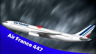 Air France 447 Crash animation [upl. by Tur]