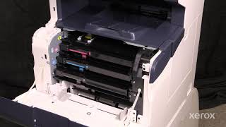 Xerox® VersaLink® C405 Family Printer Replacing the Toner Cartridges [upl. by Eisse341]