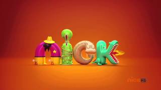 Nickelodeon HD UK  Easter Idents 2014 [upl. by Wallack244]