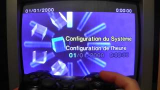 Playstation 2 scph 50004 unlock the osd and timer after change memory of battery 3v [upl. by Jordison854]