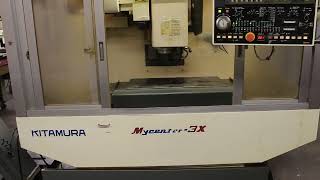 Kitamura MyCenter 3X CNC Vertical Machining Center [upl. by Oicnedurp]