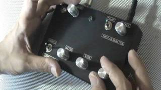 analog noise generator vco samph  yamaha R100 Delay [upl. by Llereg]