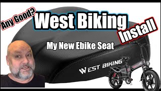 West Biking My NEW Noseless Wider Ebike Seat Install Review Is it Any Good [upl. by Lorrimer]