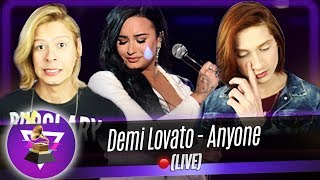 REACT Demi Lovato  Anyone LIVE  GRAMMY AWARDS 2020 [upl. by Oznole]