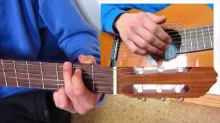 How to play quotAlles Brennt Johannes Oerdingquot  Gitarre  Guitar Deutsch  German [upl. by Elokkin]