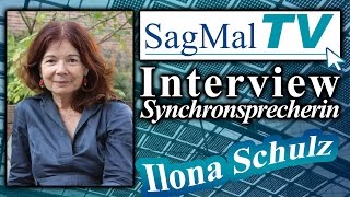 SagMalTV  Interview Synchronsprecherin Ilona Schulz [upl. by Ybba212]