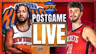 New York Knicks vs Houston Rockets  Post Game Show EP 481 Highlights Analysis Live Callers [upl. by Ludwig]