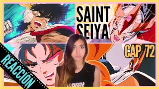 IKKI VS SAGA BATALLA SANGRIENTA CABALLEROS del ZODIACO REACCIÓN CAP 72 ESPAÑOL LATINO SAINT SEIYA [upl. by Plate]