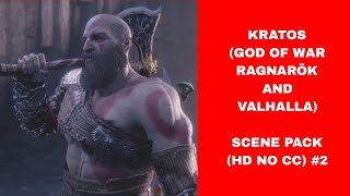 Kratos God of War Ragnarök Valhalla  Scene Pack HD No CC 2 [upl. by Latona788]