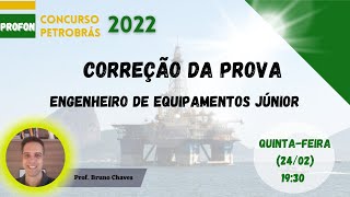 Resolução da Prova Petrobrás 2022  Engenheiro de Equipamentos  Mecânica [upl. by Adnolat]