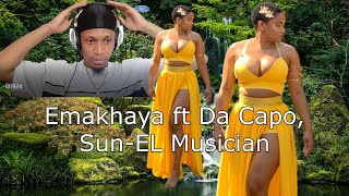 Simmy  Emakhaya ft Da Capo SunEL Musician Official Music Video Reaction [upl. by Eahsat]