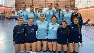 Partido de voleibol Femenino Salesianos Trinidad  CV Rochelambert [upl. by Aniz]