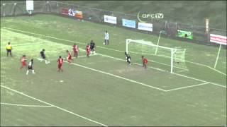 2014 OFC Champions League  Day 8  Amicale FC vs Auckland City Highlights [upl. by Nesnej402]