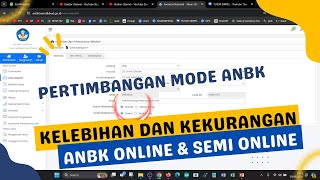 PILIH MANA ANBK ONLINE ATAU SEMI ONLINE [upl. by Nairahcaz]