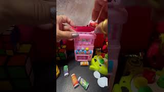 😘REFILLING MINI VENDING MACHINEASMR 😘🥰 short toys satisfying trending [upl. by Annailuj]