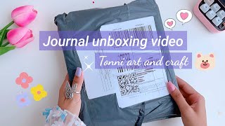 my new unboxing craft item  journal items unboxing  sticker unboxing  soft clay unboxing [upl. by Reave]