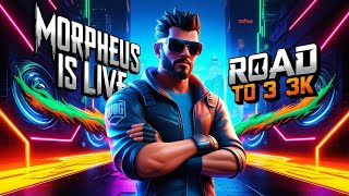 ROAD TO 3K  BGMI GAMING  Morpheus 🤞🏻 Y Zo Serious  👀 [upl. by Andrey]