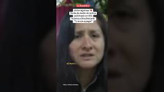 VIUDA de dueño de botica asesinado en VES reclama a DINA BOLUARTE shorts lr [upl. by Nivek]