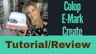 Colop Emark Create ReviewTutorial [upl. by Guzel]