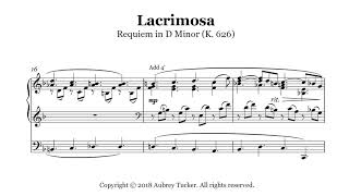 Organ Lacrimosa from Requiem in D minor K 626  W A Mozart [upl. by Calvo]