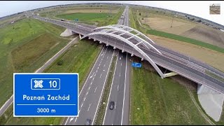 Autostrady i drogi ekspresowe w Polsce  MotorwayampExpressway in PL [upl. by Erminie29]