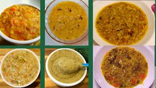 6 Baby Food Recipes for 8 months Babies  Babybrei  BabyFood  Lunch Recipe  Dinner Ideas [upl. by Corydon965]