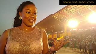 Samira Sawadogo à la cérémonie douverture du FESPACO 2019 [upl. by Zora]