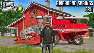 Riverbend Springs  Episode 1  Farming Simulator 25 [upl. by Nobe]