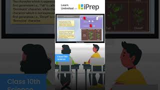 Law of Dominance  Heredity and Evolution  Science  Class 10  iPrep [upl. by Worlock]