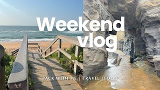 VLOG Weekend away  Shopping  Pack with me  Food [upl. by Netfa467]