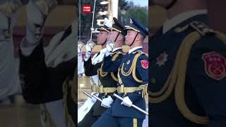 China holds flagraising ceremony on National Day [upl. by Amarillis]