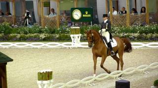 CHIO Aachen 2010  CDI tour  Grand Pris Monica Theoderescou and Whisper [upl. by Oidacra]