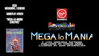 MegaLoMania EURFRA Megadrive  Gameplay 0629 [upl. by Natehc]