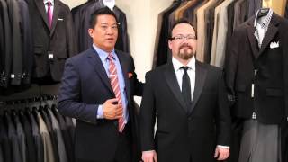 The Best Tuxedos for Short Stocky Guys  Mens Suits amp Fashion Help [upl. by Leirum773]