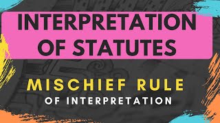 INTERPRETATION OF STATUTES Rule of Beneficial construction [upl. by Alguire]