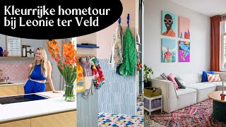 BINNENKIJKEN IN EEN HUIS VOL KLEURRIJKE TEGELS  INTERIORJUNKIE  HOMETOUR [upl. by Fionnula]