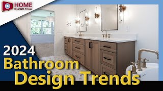 Top Bathroom Design Trends 2024  SEE THESE Before Building or Remodeling [upl. by Leachim876]