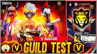 V BADGE GUILD TEST😍1VS3 LIVE amp REACTION 😨 FreeFireShorts FreeFirelive [upl. by Etienne456]