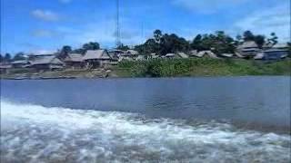 IQUITOSPERUtrayecto hacia Leticia Colombia y TabatingaBrasilpor el rio Amazonas [upl. by Roselle]